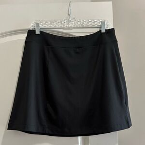 Black Golf Skort